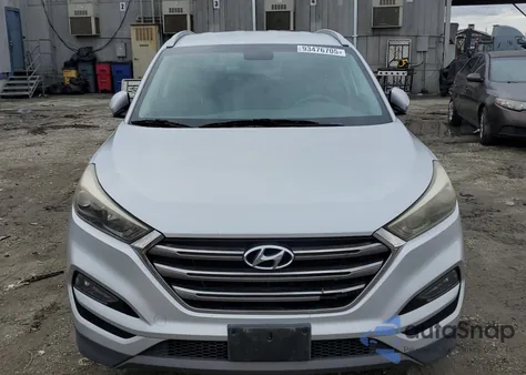 2016 Hyundai Tucson Limited from USA, damaged, VIN KM8J33A20GU029980
